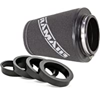 Ramair Filters CC-296-UNI - Filtro de aire universal para cuello con anillos reductores